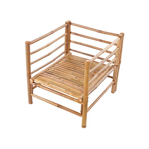 Set De Jardin Bambou Taupe Cerreto