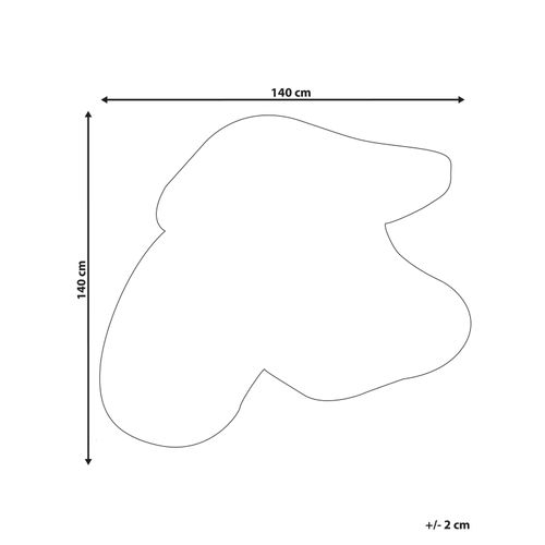 Tapis De Sol 140 X 140 Cm Multicolore Sinjuwi