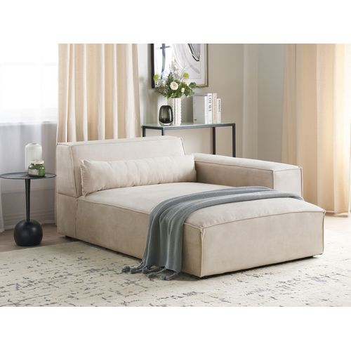 Chaise Longue Côté Gauche Beige Hellnar