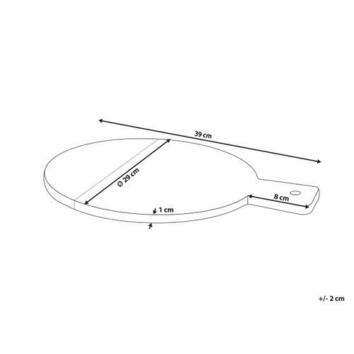 Plateau De Service En Marbre Blanc Acharnes