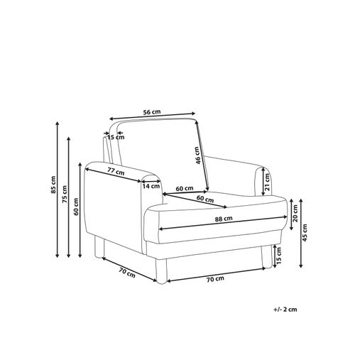 Fauteuil Vert Foncé Tuve