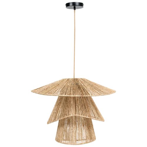 Lampe Suspendue En Jute Naturel Bedas