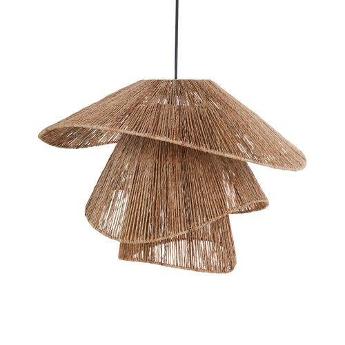 Lampe Suspendue En Jute Naturel Bedas