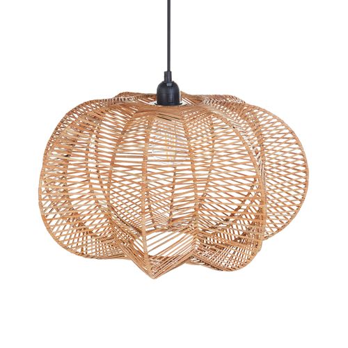 Lampe Suspendue En Rotin Naturel Kibi