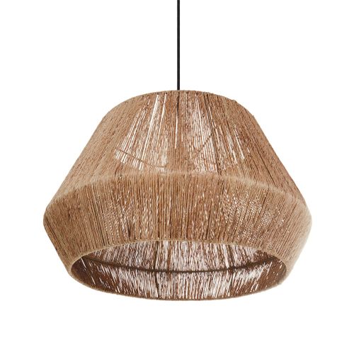 Lampe Suspendue En Jute Naturel Birau