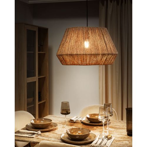 Lampe Suspendue En Jute Naturel Birau