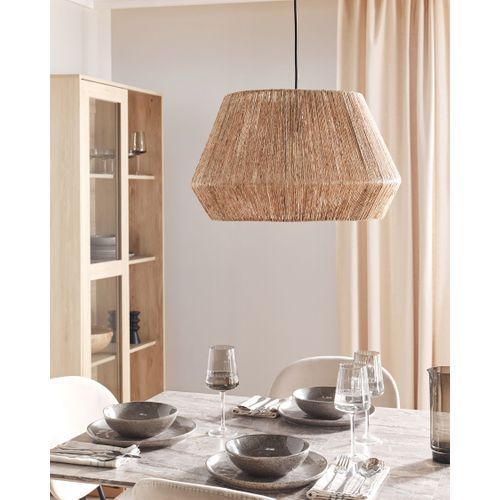 Lampe Suspendue En Jute Naturel Birau