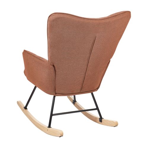 Fauteuil à Bascule Marron Oulu