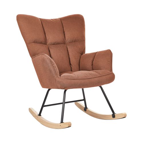 Fauteuil à Bascule Marron Oulu