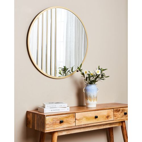 Miroir 80 Cm Doré Coust