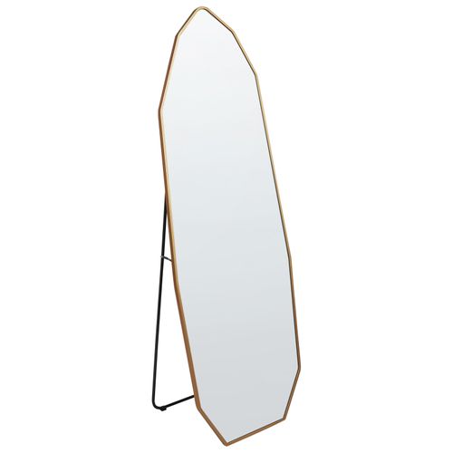 Miroir En Métal 49 X 165 Cm Doré Tartas