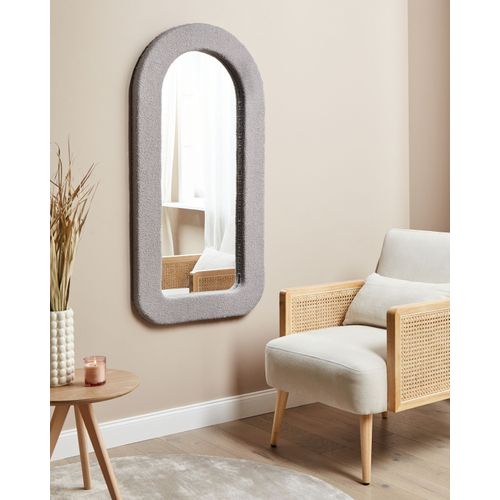 Bouclé Miroir 120 Cm Taupe Cervon