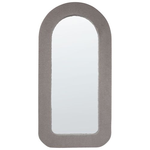 Bouclé Miroir 120 Cm Taupe Cervon