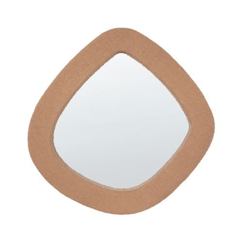 Bouclé Miroir 80 Cm Marron Clair Epiry