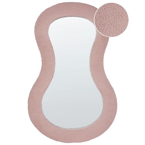 Bouclé Miroir 112 Cm Rose Planchez