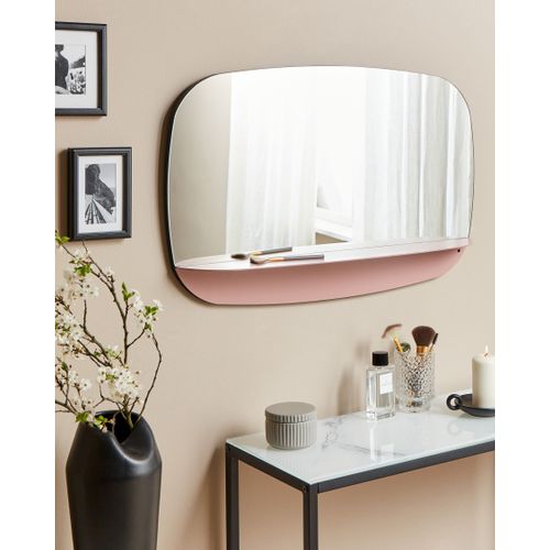 Miroir 50 Cm Rose Dosnon