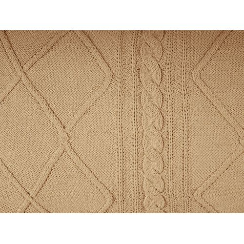 Lot De 2 Coussins Coton Beige Caesia 30 X 50 Cm