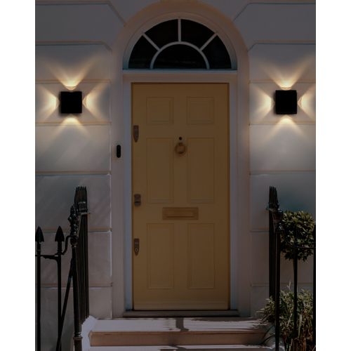 Lot De 2 Appliques D'extérieur LED Noir Ramapo