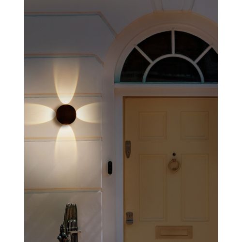 Lot De 2 Appliques D'extérieur LED Noir Maurice