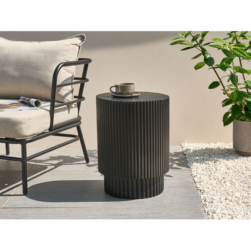 Table D'appoint Biccari 38 Cm 38 Cm Noir