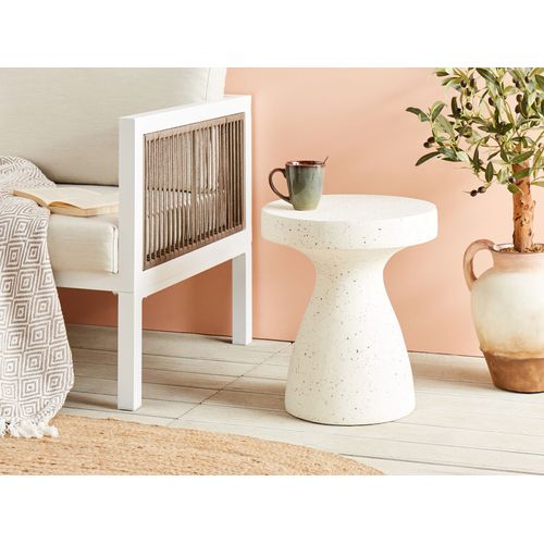 Table D'appoint Blanc Cassé Biviere
