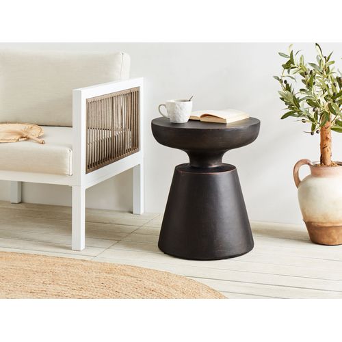 Table D'appoint Noire Mincio