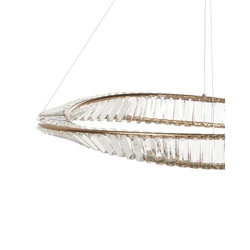 Lustre à LED Rosende Métal Doré