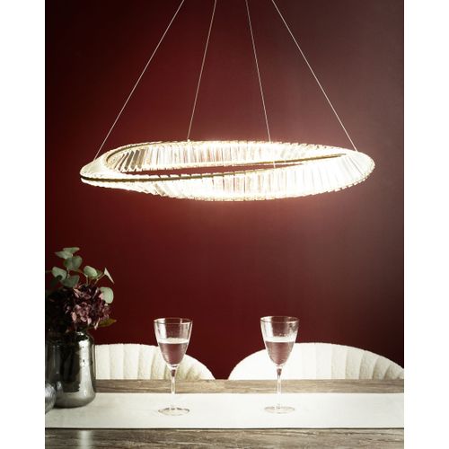 Lustre à LED Rosende Métal Doré