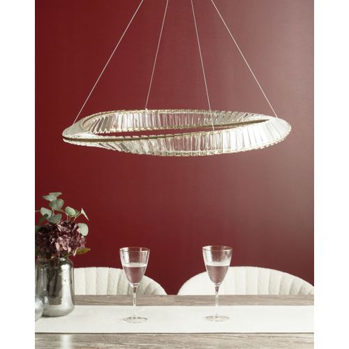 Lustre à LED Rosende Métal Doré