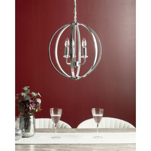 Lustre Tenoiro Métal Argenté