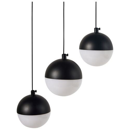 Lampe LED Suspendue Ankobra Métal Noir