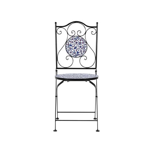 Ensemble Pour Bistro Métal Noir Camprena