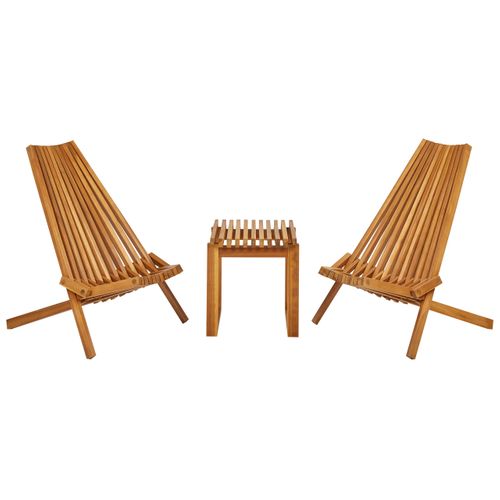 Ensemble Pour Bistro Bois Bois Clair Bellano