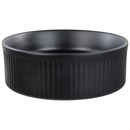 Lavabo En Céramique D 37 Cm Noir Geldo