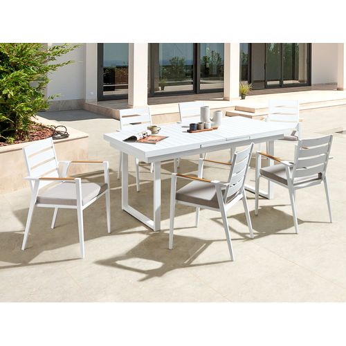 Set De Salle à Manger Métal Gris Valcanetto/taviano