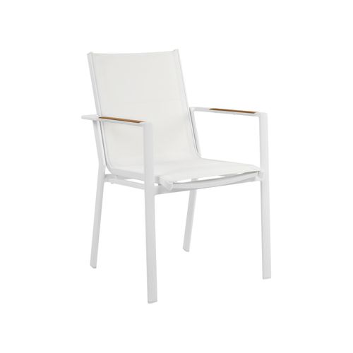 Set De Salle à Manger Métal Blanc Valcanetto/ Busseto