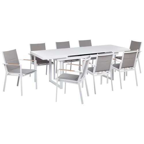 Set De Salle à Manger Métal Gris Valcanetto/ Busseto