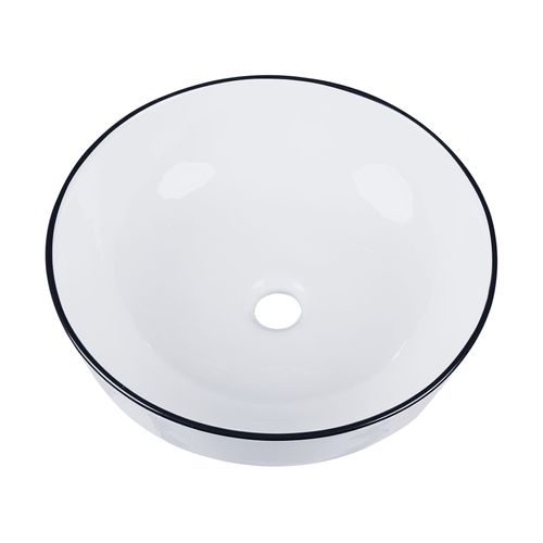 Lavabo Rond D 42 Cm Blanc Xert