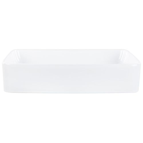 Lavabo En Céramique 51 X 34 Cm Blanc Chivana