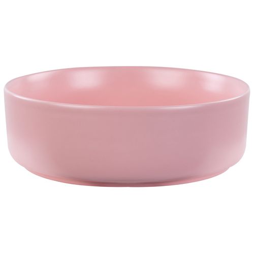 Lavabo En Céramique D 37 Cm Rose Gudar