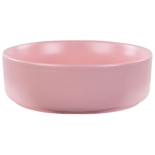 Lavabo En Céramique D 37 Cm Rose Gudar