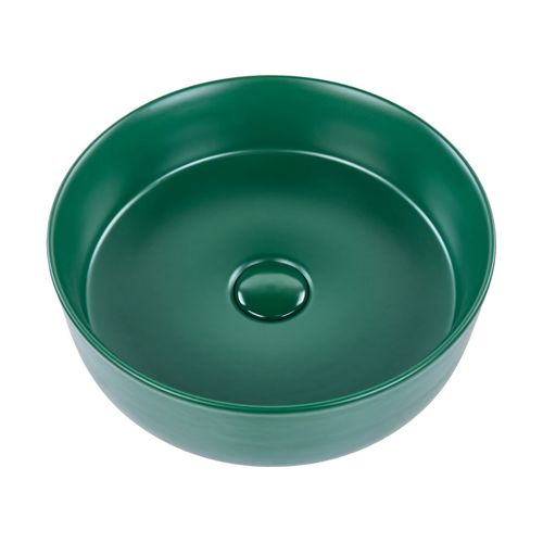 Lavabo En Céramique D 37 Cm Vert Gudar