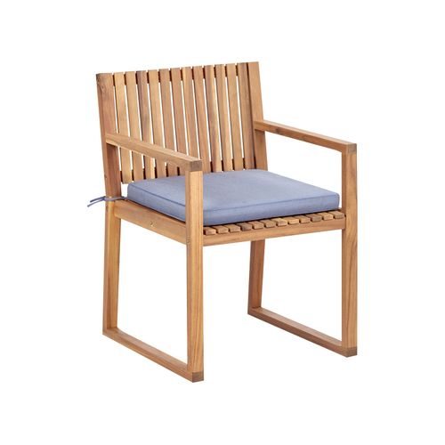 Set De Salle à Manger Bois Solide Bleu Sassari Ii