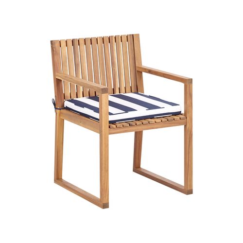 Set De Salle à Manger Bois Solide Bleu Marine Sassari Ii