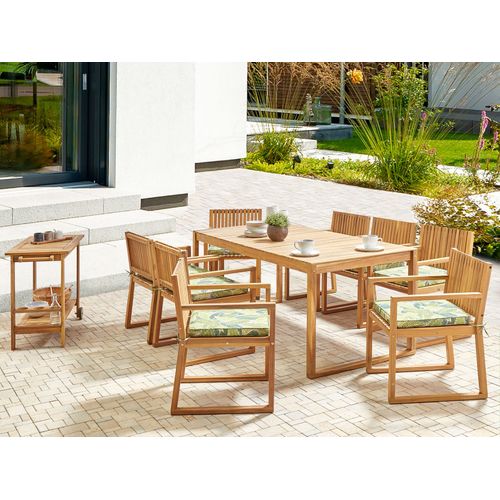 Set De Salle à Manger Bois Solide Vert Sassari Ii