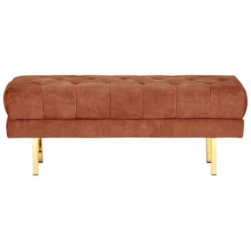 Banc En Velours Rouge Roseville