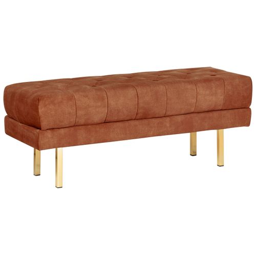 Banc En Velours Rouge Roseville