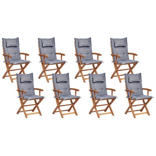 Set De Salle à Manger Bois Solide Gris Graphite Maui Ii