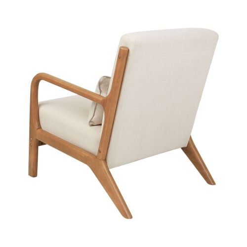 Tissu Fauteuil Beige Clair Skovde