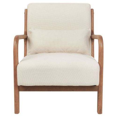Tissu Fauteuil Beige Clair Skovde